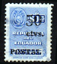 1953 Servicio Consular - Edifil:542