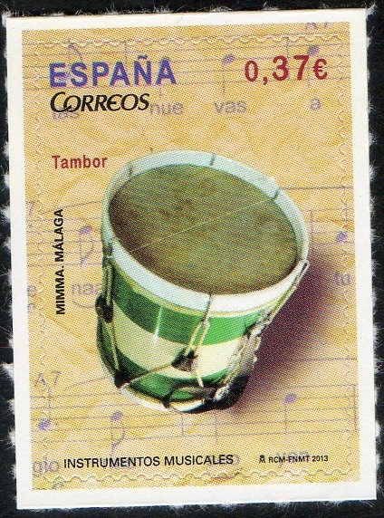 4781- Instrumentos musicales. Tambor.