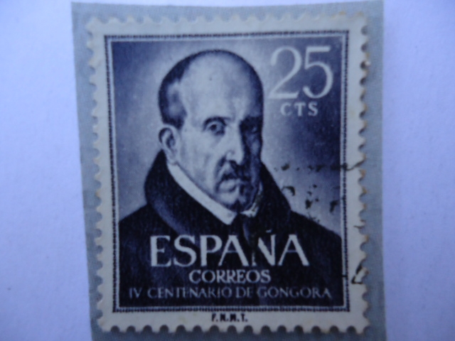 Ed:1369- IV Centenario del nacimiento del poeta y dramaturgo: Luis de Góngora y Argote, 1561-1627.