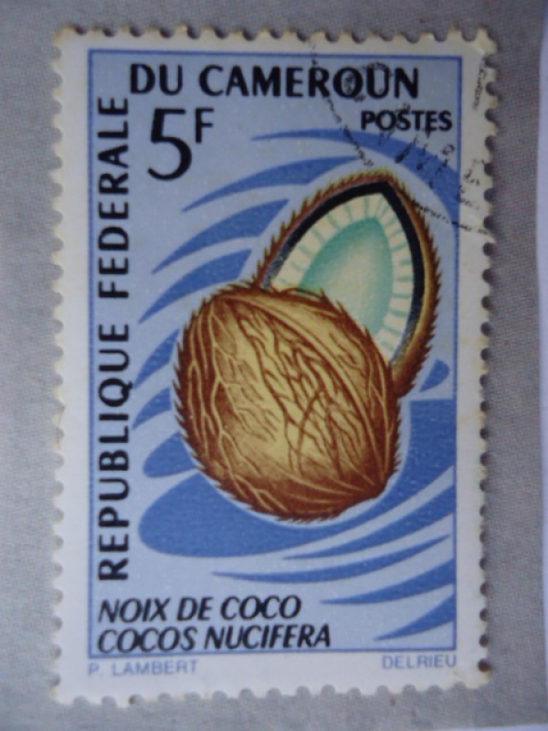 Republique Federale du Cameroun- Cocos Nucifera- Noix de Coco.