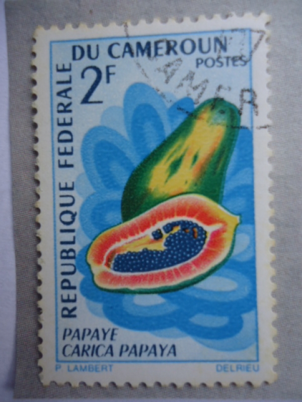 Republique Federale du Cameroun- Carica Papaya- Papaye