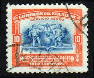 1940 Quincuajesimo Aniversario de la Unión Panamericana - Edifil:89