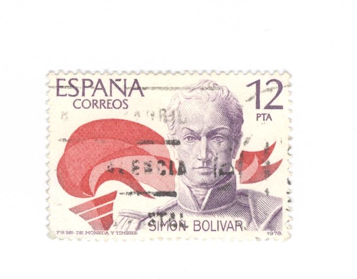 Edifil 2490. Simón Bolivar