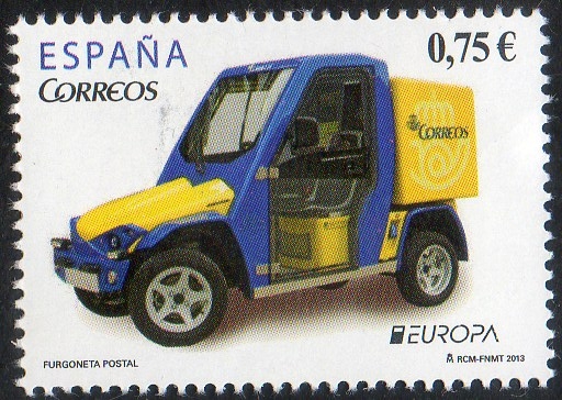4791- EUROPA. Furgoneta Postal.