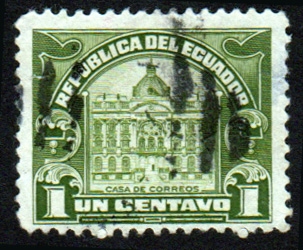 1920-24 Casa de Correos de Quito - Ybert:224