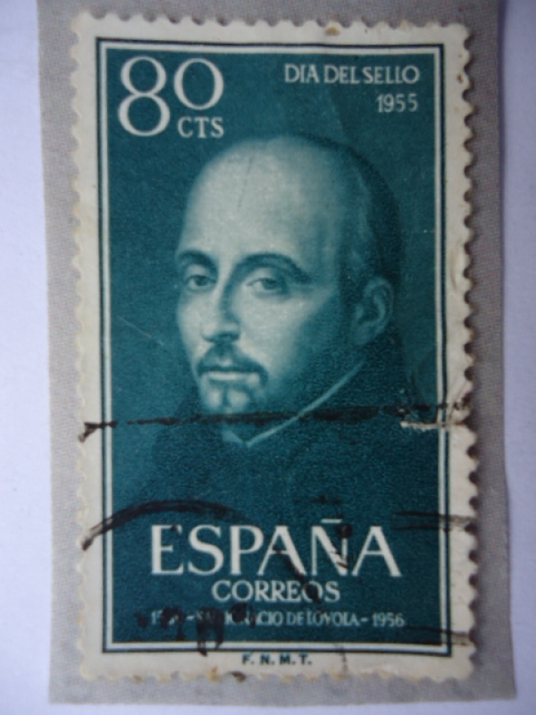 Ed:1168- Día del Sello 1955- San Ignacio de Loyola-1492-1556