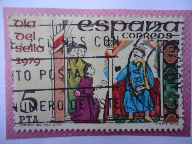 Ed:2526- Día del Sello- Correo del Rey, Siglo XIII.