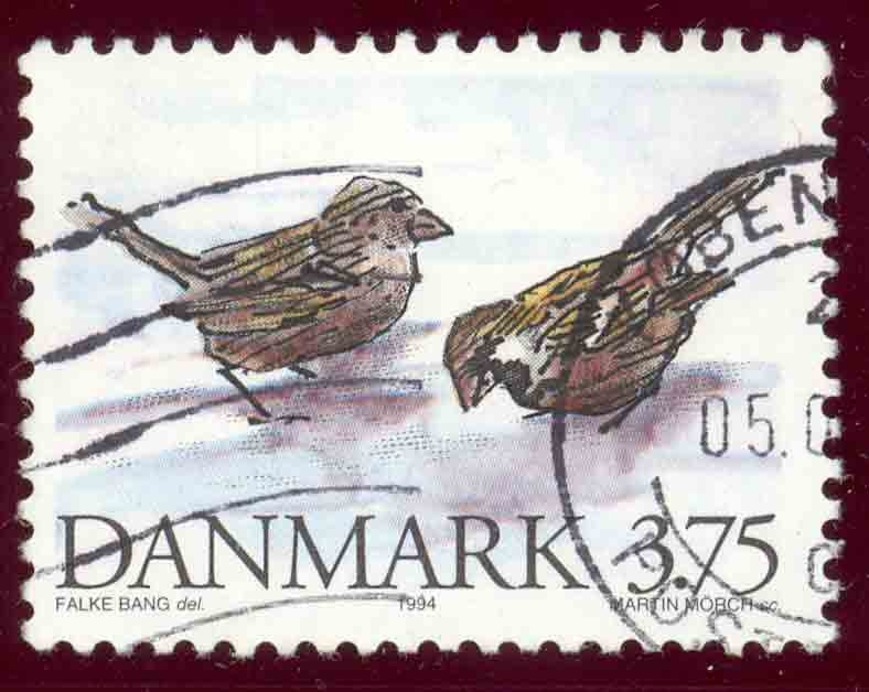 1994 Fauna danesa. Gorriones - Ybert:1089