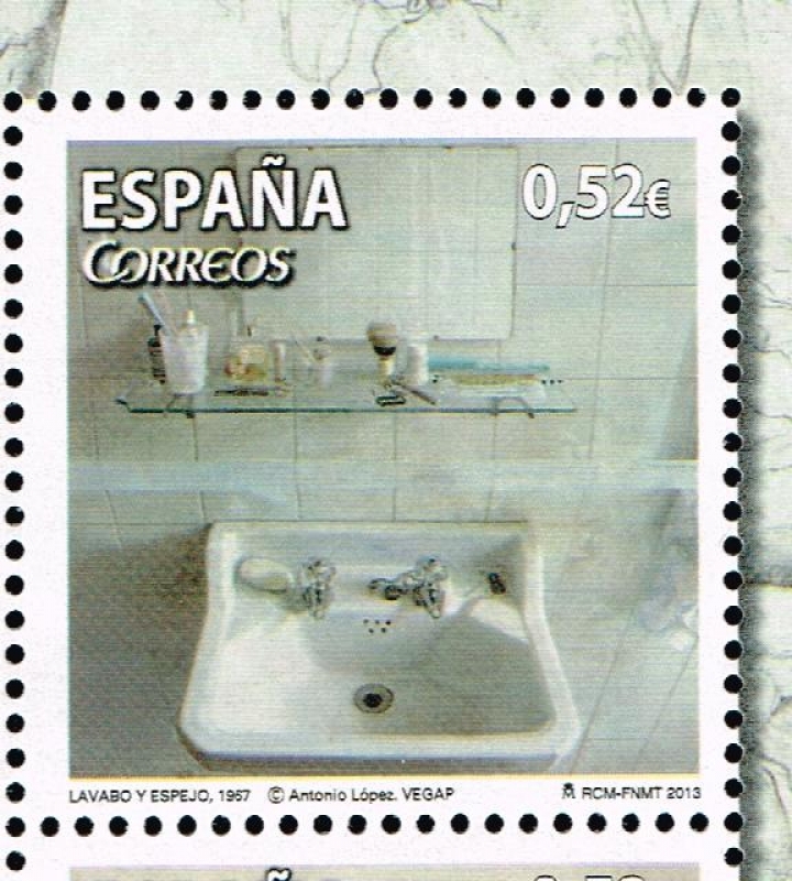 Edifil  4787 B  Arte contemporáneo. Antonio López.  