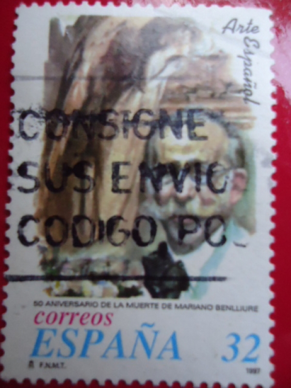 3502- Arte Español- 50 Aniversario de la Muerte de Mariano Benlliure.-¨Soplo de Vida¨