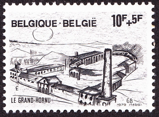 Bélgica - 1979 - Sitios mineros importantes de Valonia