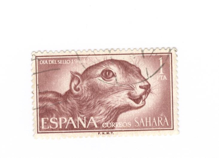 Dia del sello 1964.Sahara