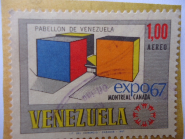 Expo 67 Montreal Canadá - Pabellón de Venezuela