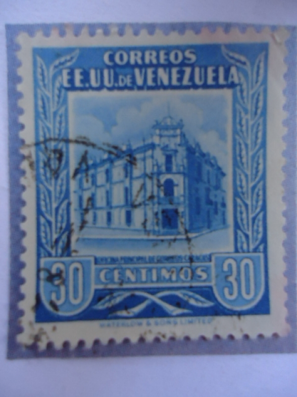 E.E.U.U. de Venezuela - Oficina Principal de Correos - Caracas