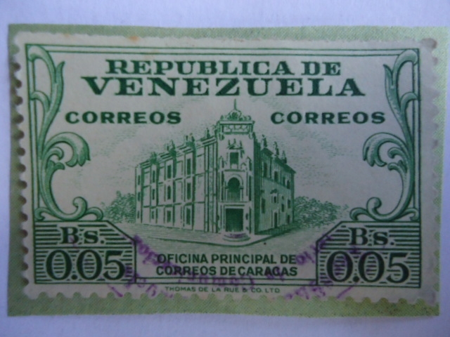 República de Venazuela - Oficina Principal de Correos, Caracas