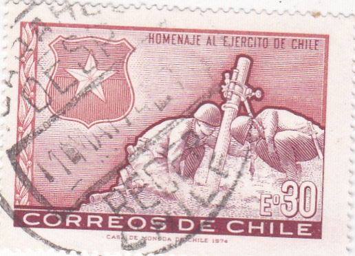 Homenaje al ejército de Chile