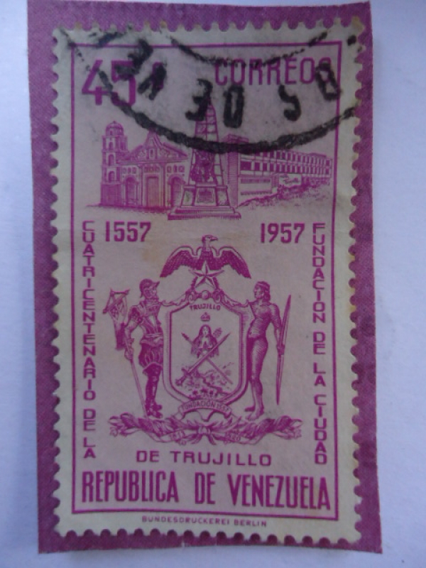Cuatrícentenario de la Fundación de la Ciudad de Trujillo 1557-1957