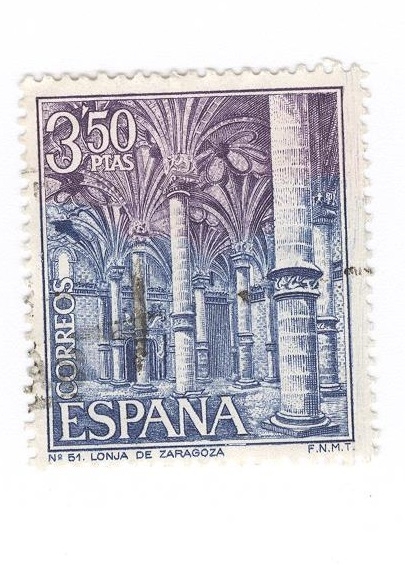 Edifil 1986. Lonja de Zaragoza