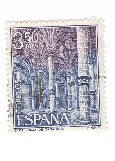 Edifil 1986. Lonja de Zaragoza