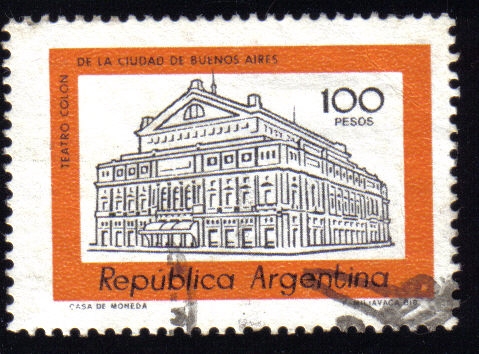 Teatro Colon de la ciudad de Buenos Aires