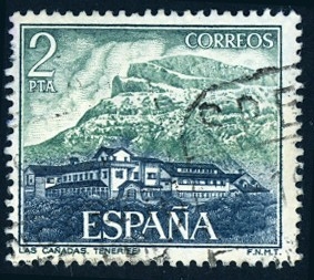1976 Serie Turística. Parador de las Cañadas. Tenerife - Edifil:2235
