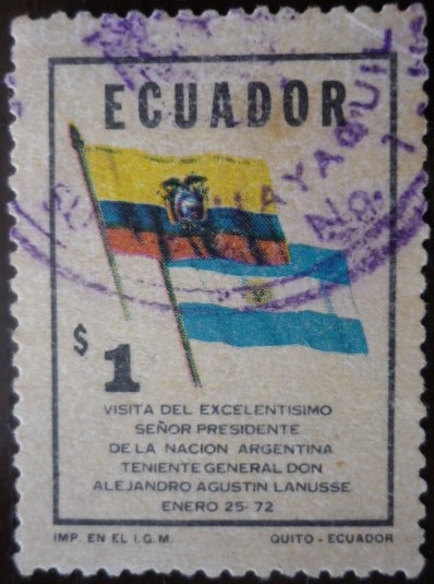 Visita presidente de Argentina a Ecuador