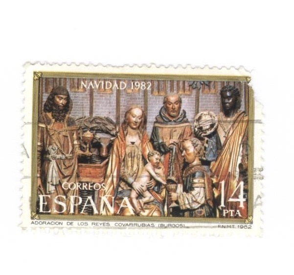 Navidad.Adoración de los Reyes.Covarrubias