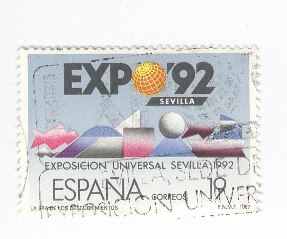 Edifil 2875.Expo 92.La era de los descubrimientos