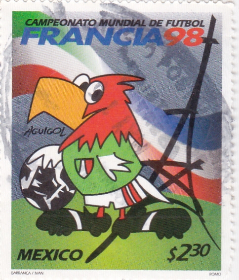 Campeonato Mundial de Futbol Francia-98- AGUIGOL 