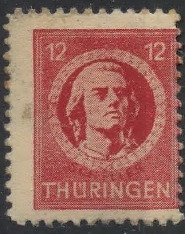 DDR THURINGIA SCOTT_16N6.02 SCHILLER