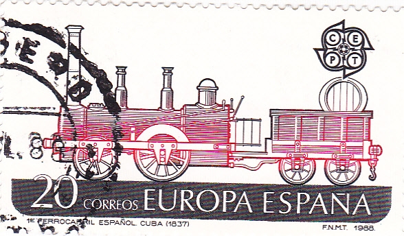 Europa-Cept  Ferrocarril español   (4)
