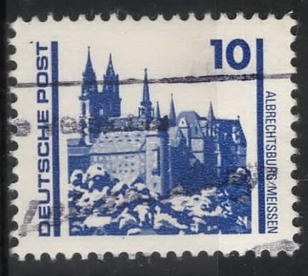 DDR SCOTT_2832 CASTILLO ALBRECHTSBURG Y CATEDRAL, MEISSEN