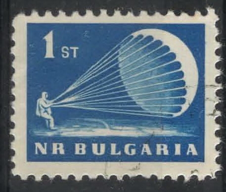 BULGARIA SCOTT_1257 PARACAIDISTA. $0.2