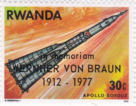 Aeronáutica Apolo-Soyouz en memória Wernher Von Braun