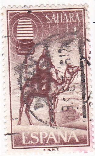 SAHARA- Indígena a camello