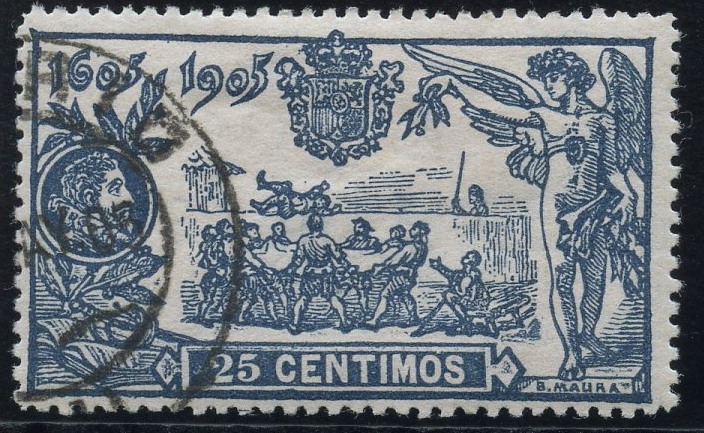 ESPAÑA 260 CENTENARIO DE LA PUBLICACION DEL QUIJOTE