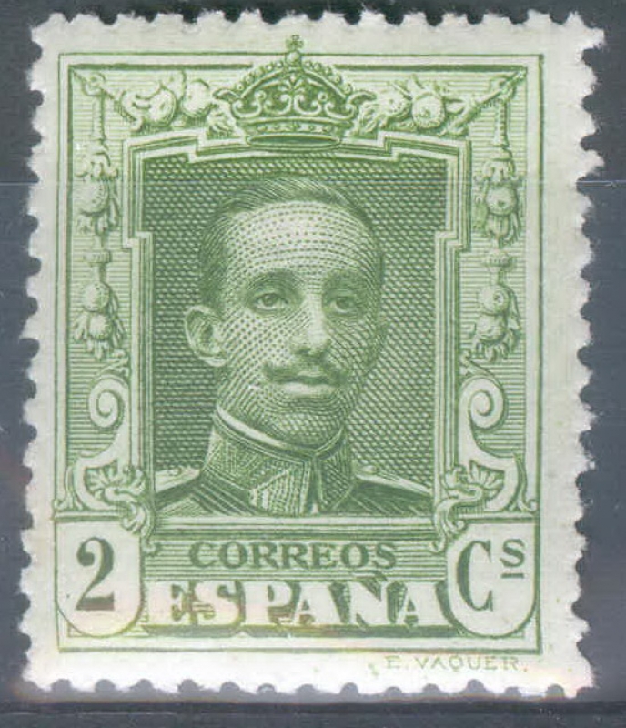 ESPAÑA 310 ALFONSO XIII TIPO VAQUER