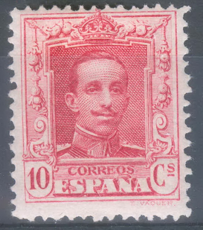 ESPAÑA 313 ALFONSO XIII TIPO VAQUER