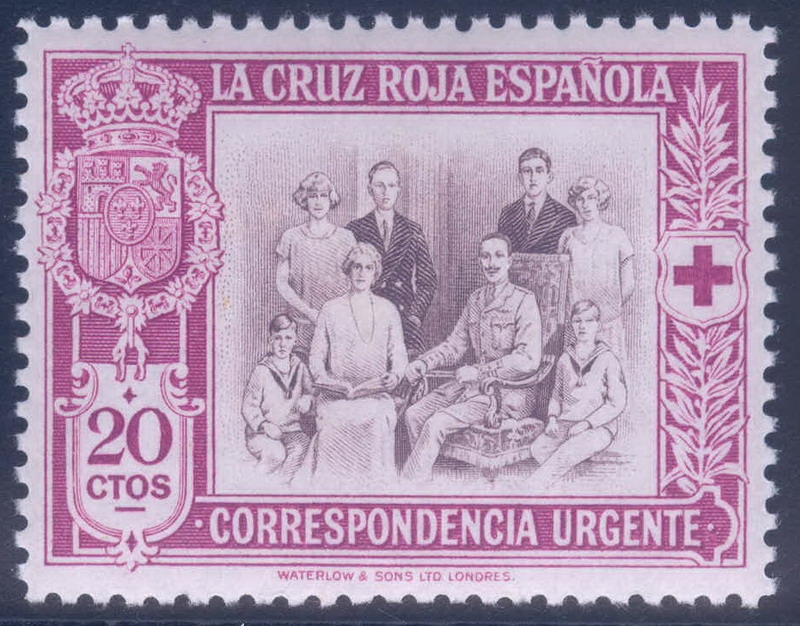 ESPAÑA 338 PRO CRUZ ROJA ESPAÑOLA