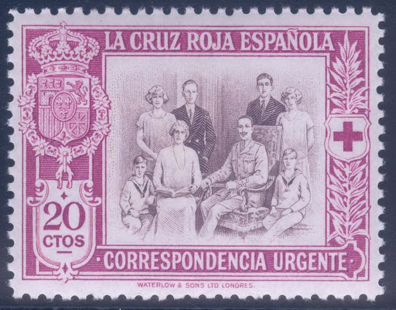 ESPAÑA 338 PRO CRUZ ROJA ESPAÑOLA