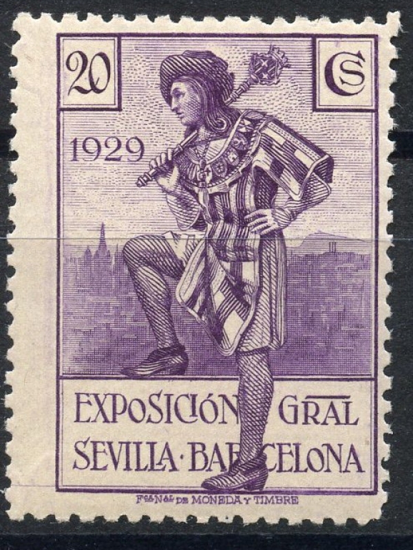 ESPAÑA 439 PRO EXPOSICIONES DE SEVILLA Y BARCELONA