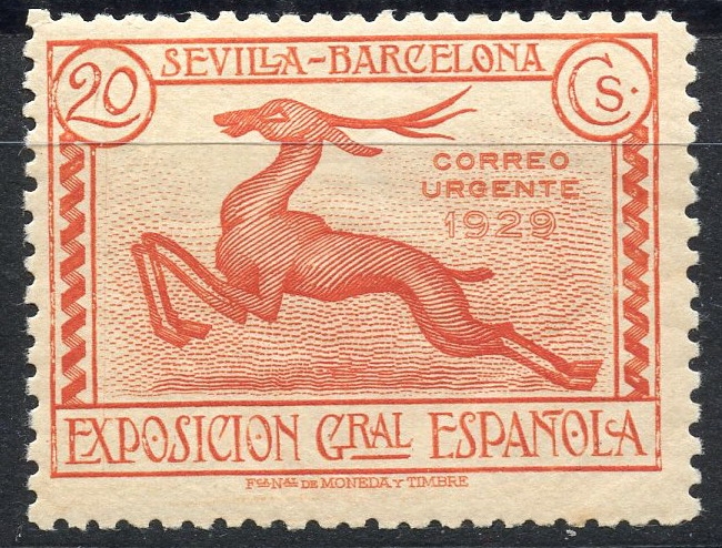 ESPAÑA 447 PRO EXPOSICIONES DE SEVILLA Y BARCELONA