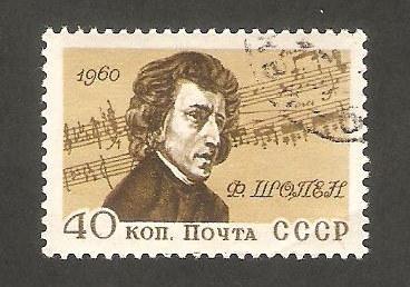 2362 - 150 anivº del nacimiento de Frederic Chopin