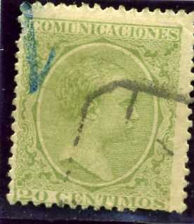 Alfonso XIII. Tipo pelon