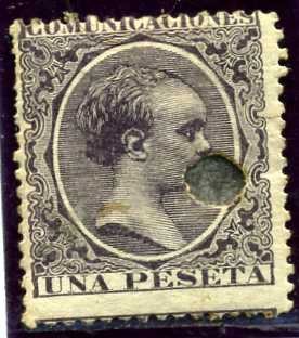Alfonso XIII. Tipo pelon