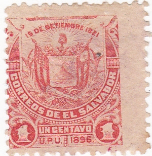 UPU 1896 - Escudo