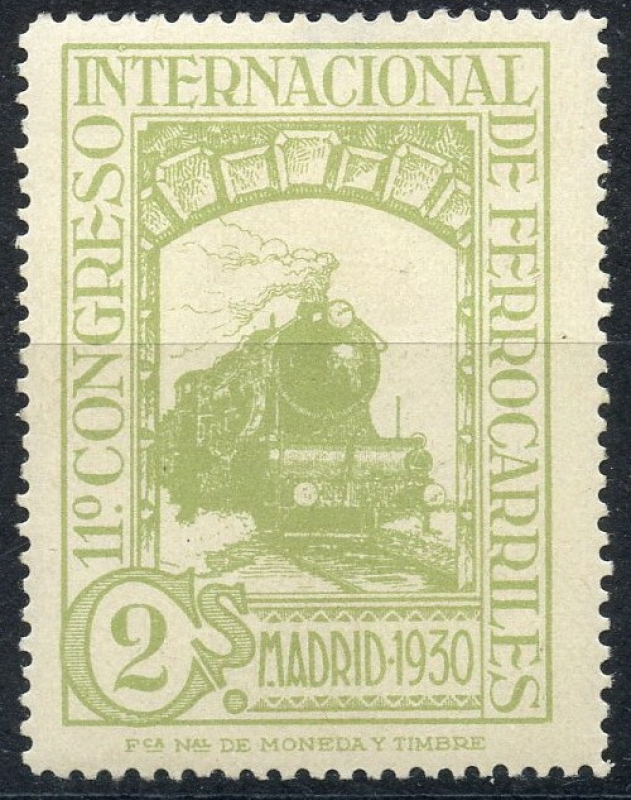 ESPAÑA 470 XI CONGRESO INTERNACIONAL DE FERROCARRILES