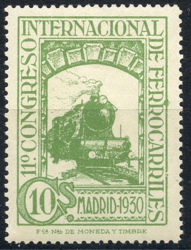 ESPAÑA 472 XI CONGRESO INTERNACIONAL DE FERROCARRILES