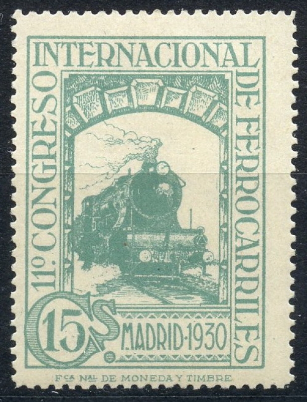 ESPAÑA 473 XI CONGRESO INTERNACIONAL DE FERROCARRILES