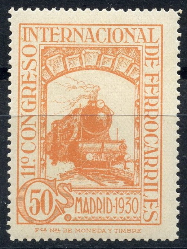 ESPAÑA 478 XI CONGRESO INTERNACIONAL DE FERROCARRILES